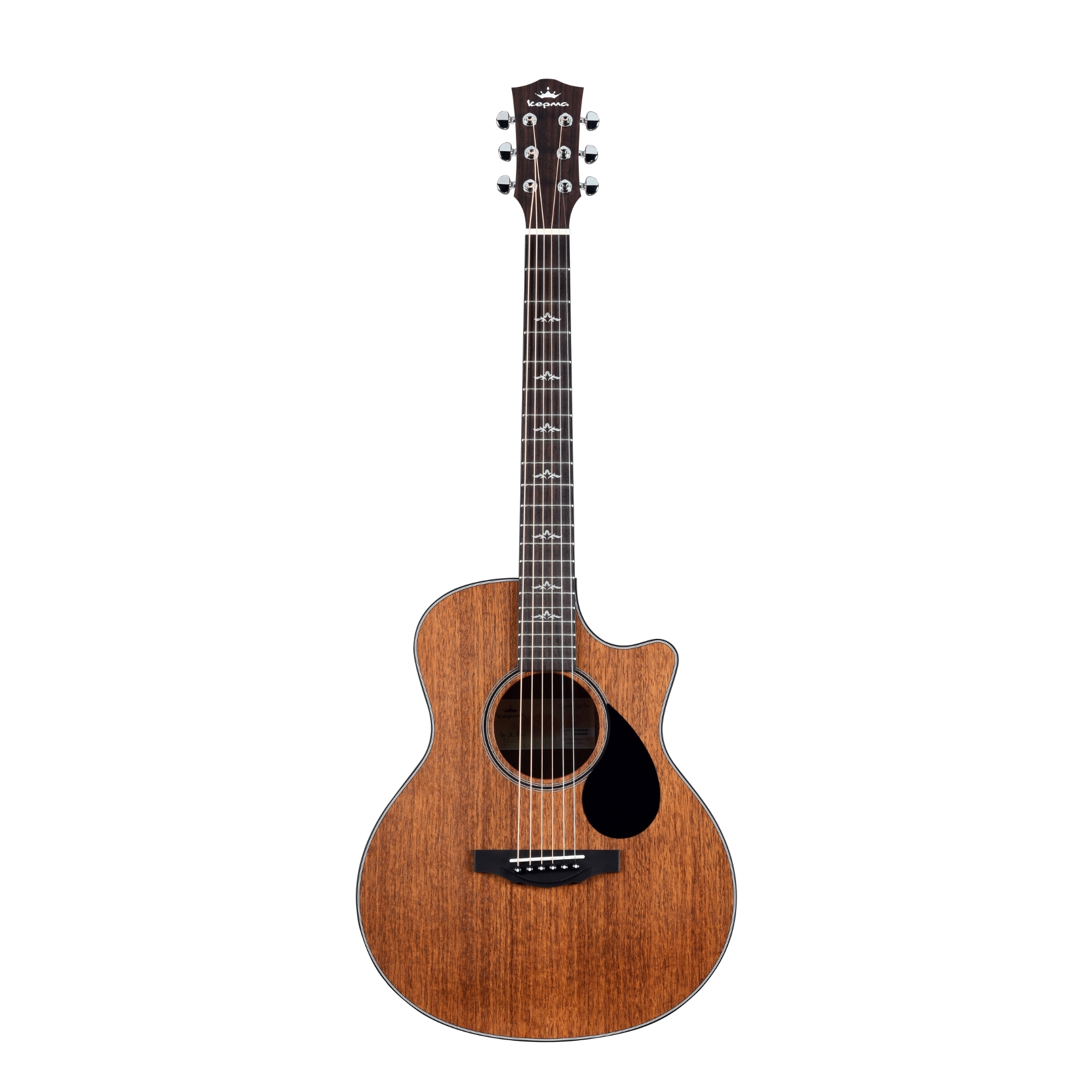 Kepma FC Mini Elite Series 36 inch Solid Top Cutaway Travel Acoustic Guitar online in India at johnsmusicin at the lowest price Online price in India