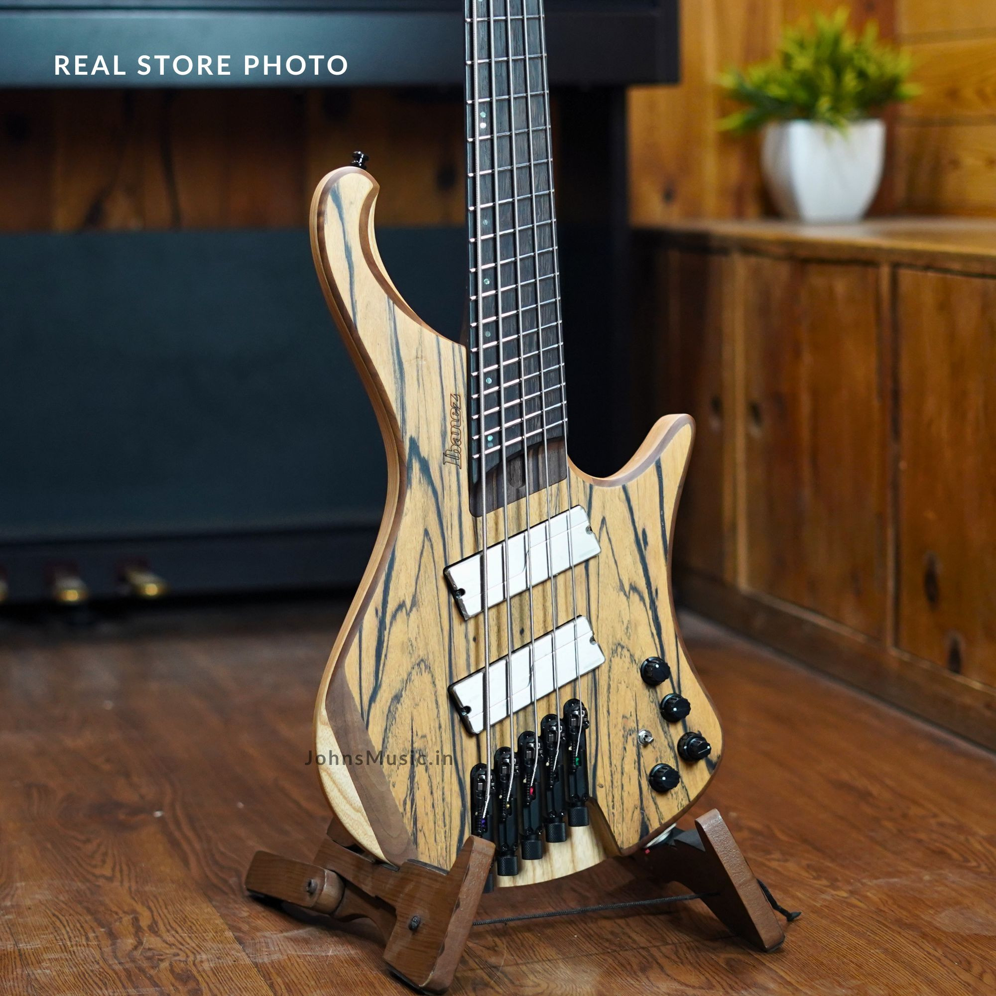 Ibanez EHB1675MS 5 String Multi Scale Ergonomic Headless Bass Guitar online in India at johnsmusicin at the lowest price Online price in India