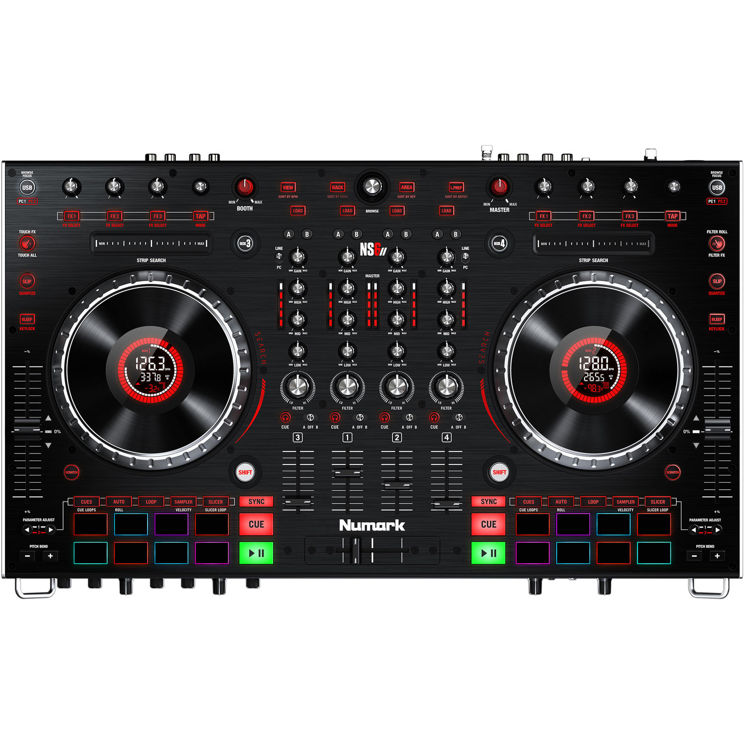 Numark NS6II USB DJ Controller Online price in India