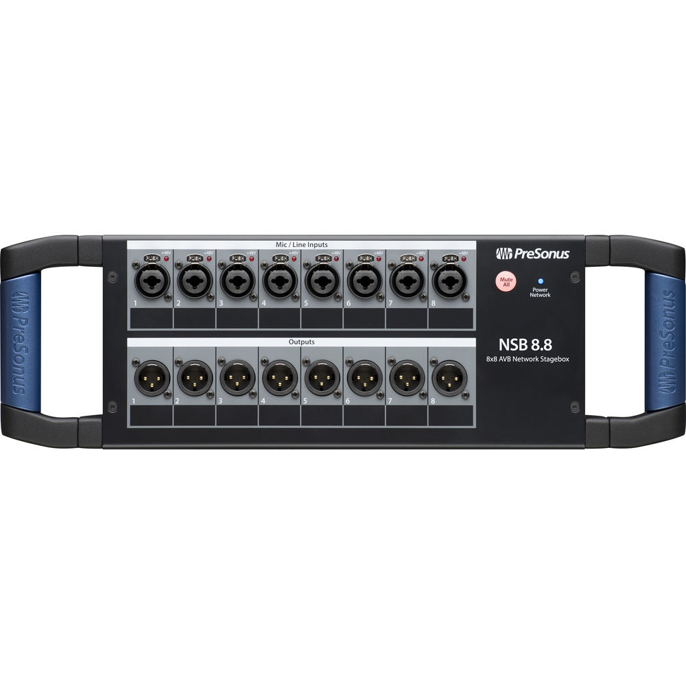 PreSonus NSB 88 - 8 x 8 AVB-Networked Stage Box Online price in India
