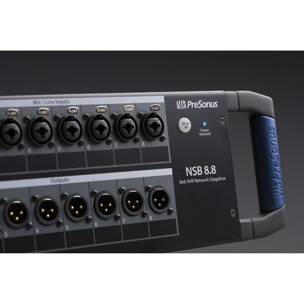PreSonus NSB 88 - 8 x 8 AVB-Networked Stage Box Online price in India