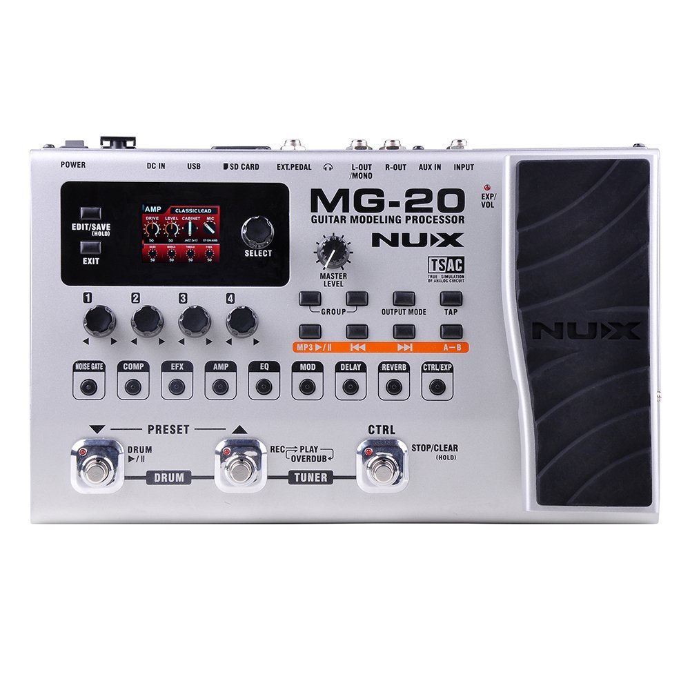 Nux MG20 guitar processor online price in India