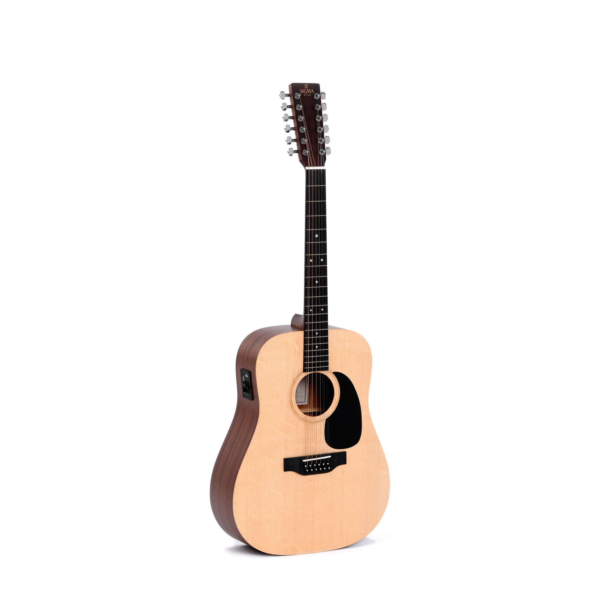 Sigma DM12E 12 String Acoustic Guitar Online price in India