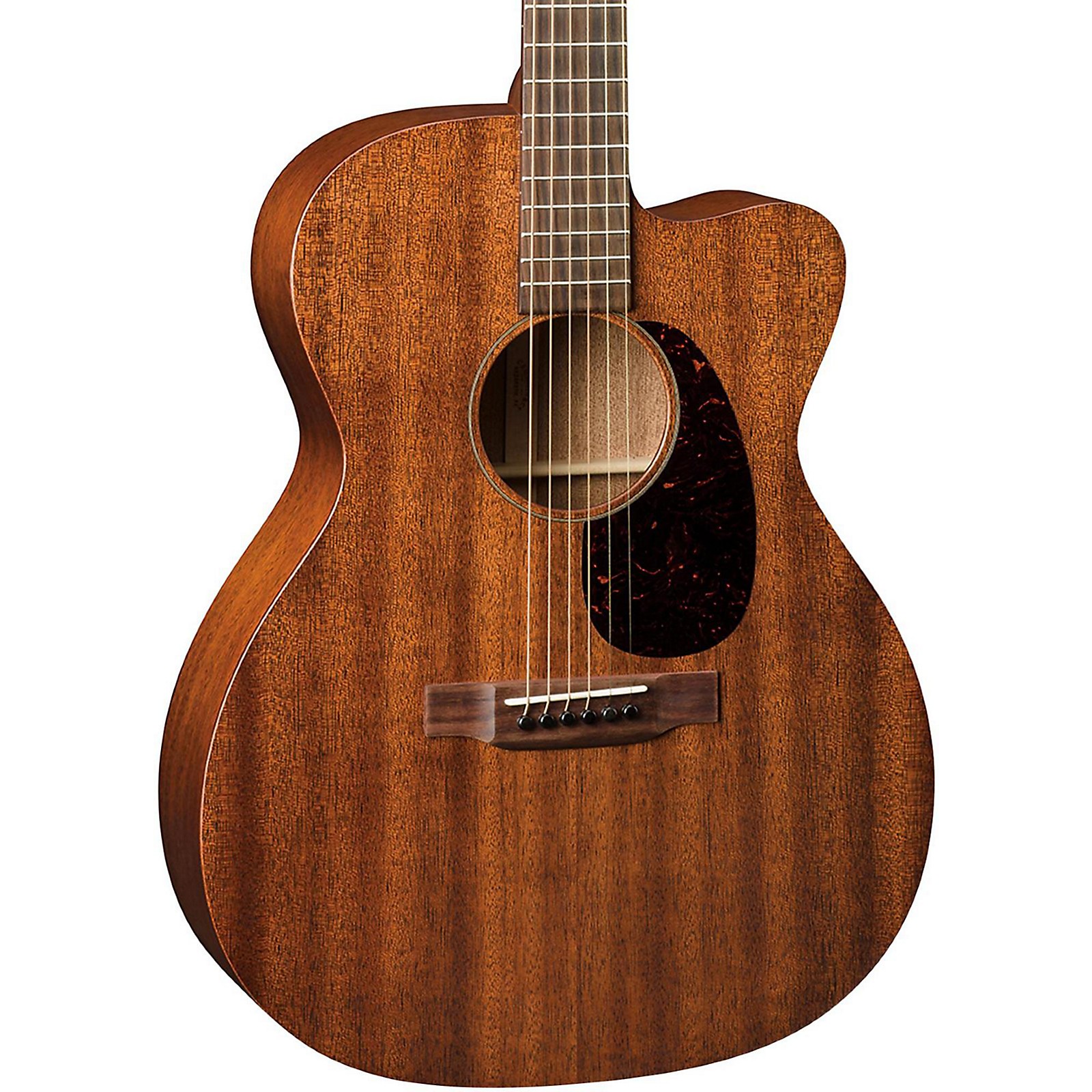 Martin OMC-15ME Acoustic-Electric Guitar - Dark Mahogany Satin