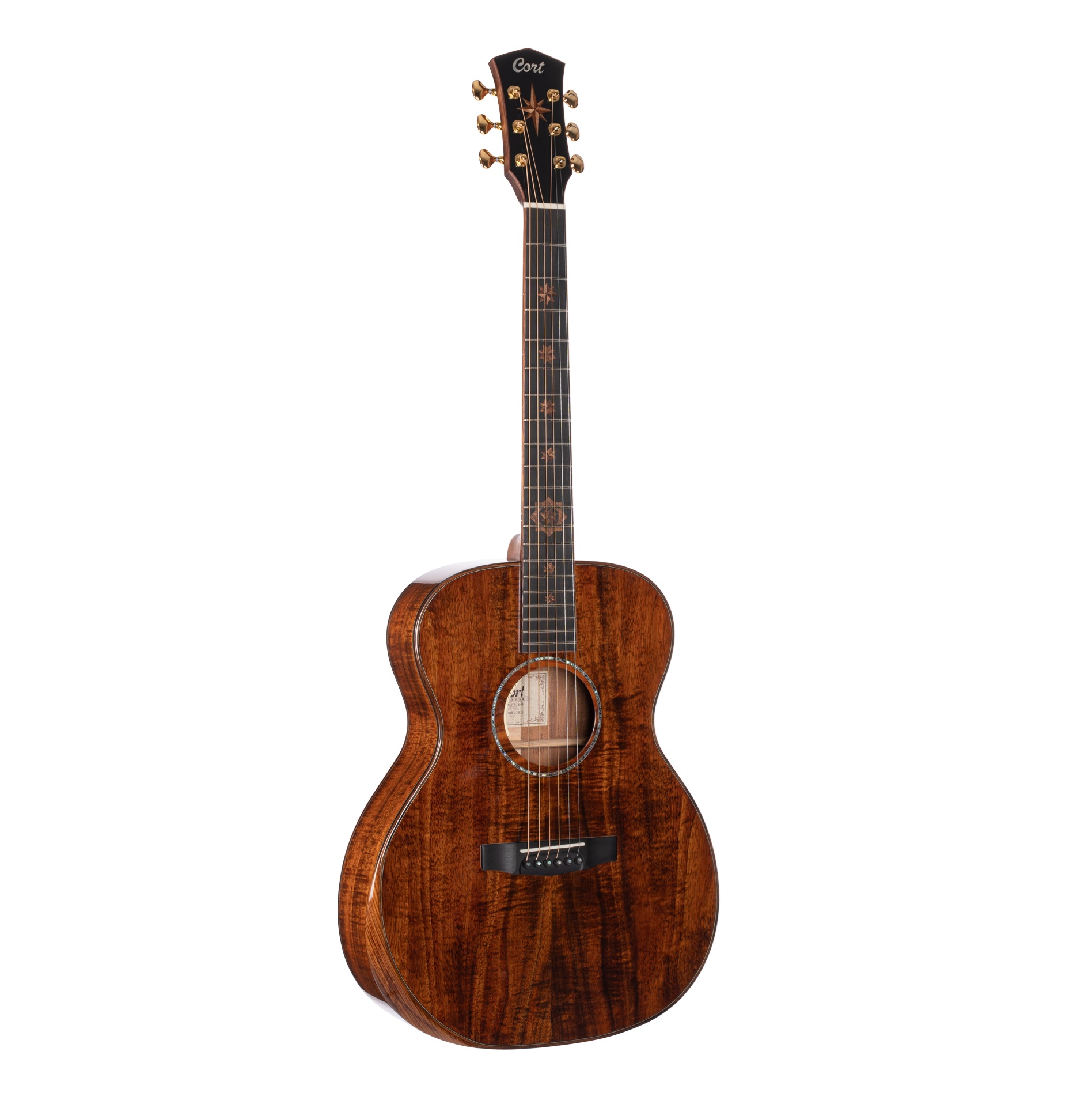 Cort OM-LE KOA Electric Acoustic Guitar with Case online in India at johnsmusicin at the lowest price Online price in India