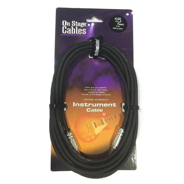 OnStage Hot Wire Standard Instrument Cable 10 Feet online in India at johnsmusicin at the lowest price Online price in India