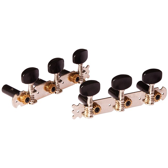 Ortega OTM-STUDENT Classic Tuning Machines Chrome Black online in India at johnsmusicin at the lowest price