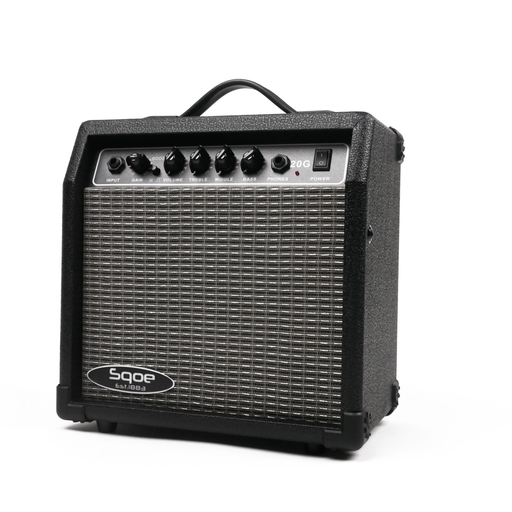 SQOE 20G portable electric guitar amplifier