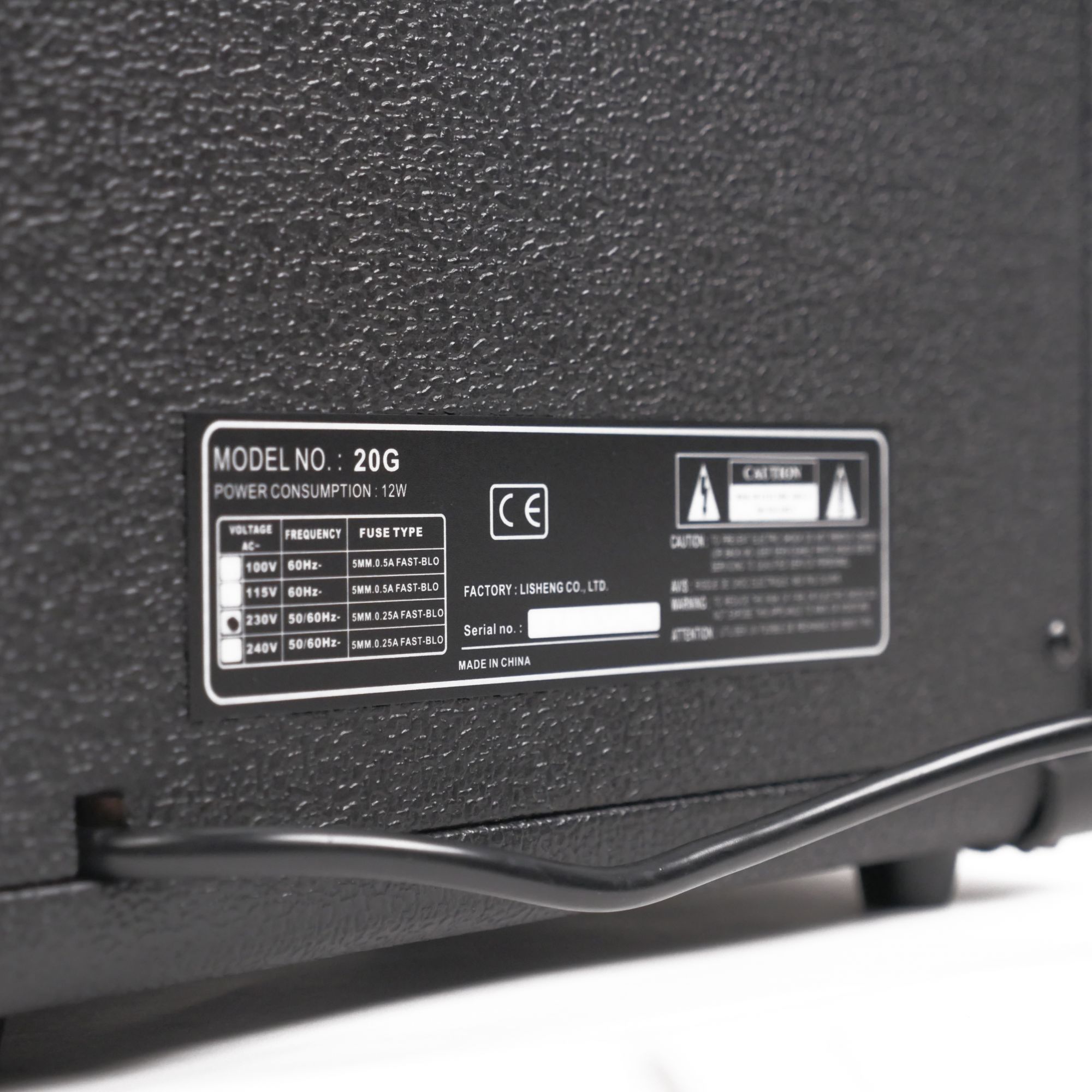 SQOE 20G portable electric guitar amplifier