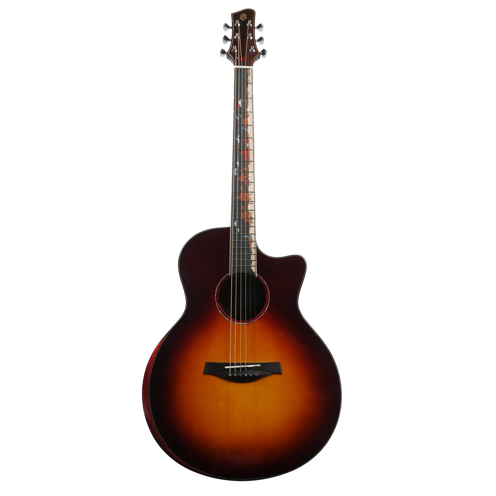 Strydom Dune SGA241C Solid Top Acoustic Guitar Sunset online in India at johnsmusicin at the lowest price Strydom Dune SGA241C Solid Top Acoustic Guitar Sunset Online price in India