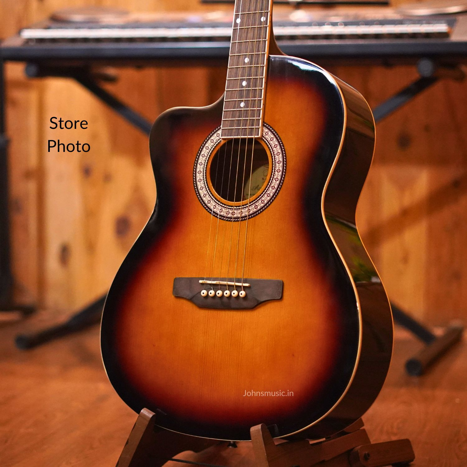 Left handed beginner guitar in India