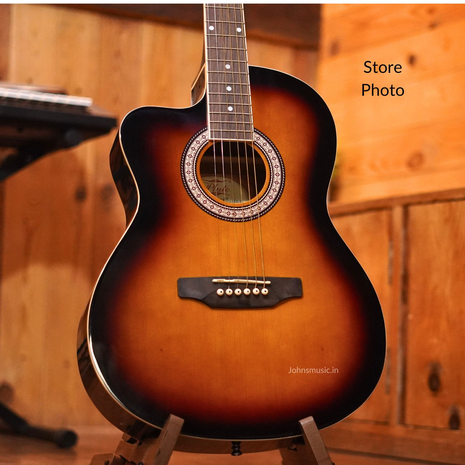 Left handed beginner guitar in India