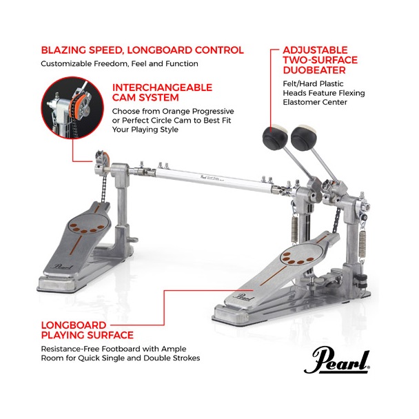 Pearl P-932 Demonator Double Bass Drum Pedal Online price in India