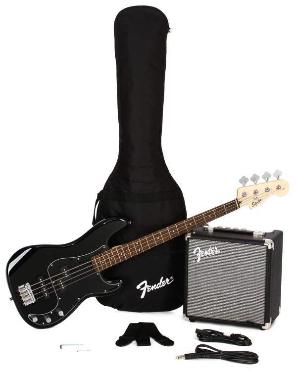 Fender Squier Affinity Series Precision Bass PJ Pack - Black