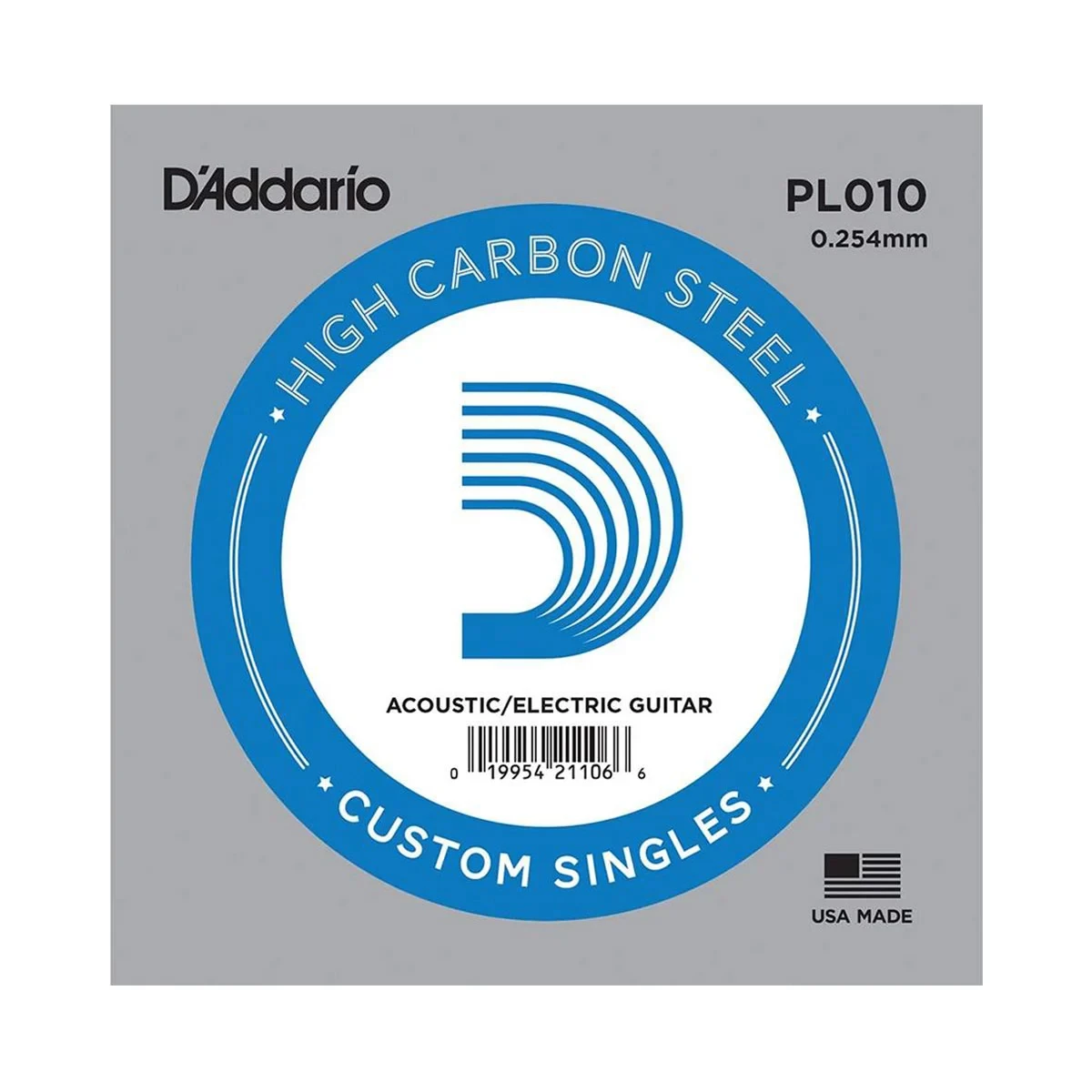 DAddario PL010 Plain Steel 0010 Single Guitar String Online Price in India DAddario PL010 Plain Steel 0010 Single Guitar String Online Price in India