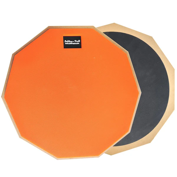 Softline Pro Silicone Dumbed Drum Practice Pad 12 and 10 Corners Double Sided online in India at johnsmusicin at the lowest price Online price in India