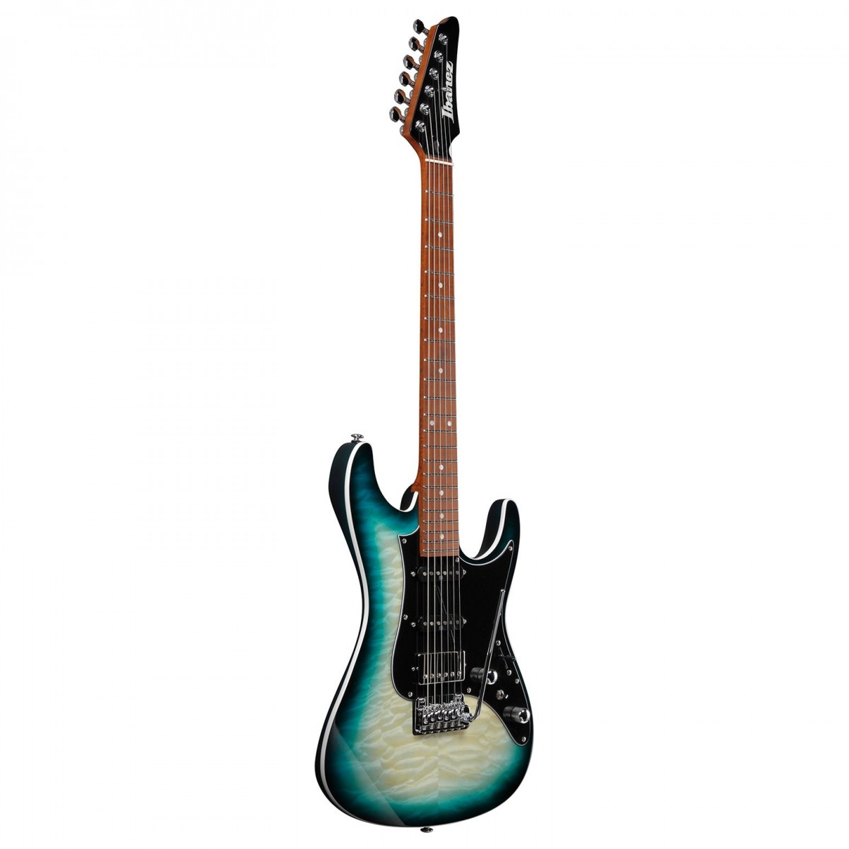 Ibanez AZ24P1QM DOB Premium Electric Guitar Deep Ocean Blonde online in India at johnsmusicin at the lowest price Online price in India