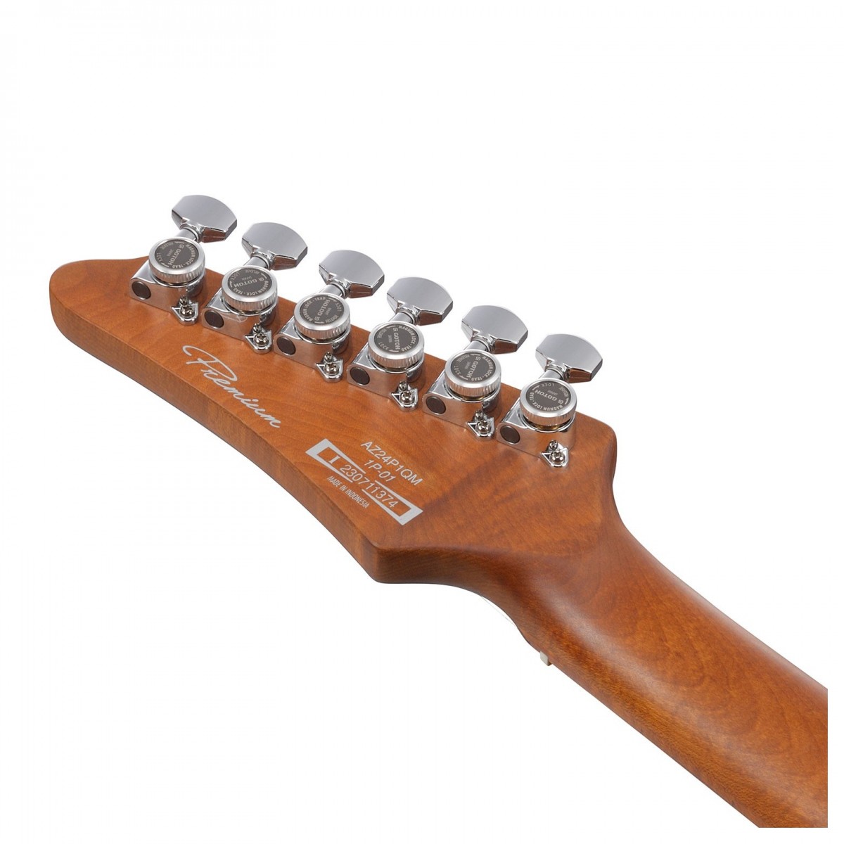 Ibanez AZ24P1QM DOB Premium Electric Guitar Deep Ocean Blonde online in India at johnsmusicin at the lowest price Online price in India