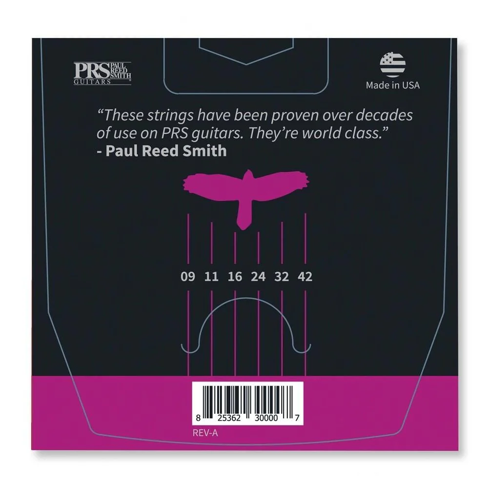 PRS Classic 009-042 Super Light Electric Guitar Strings Set online in India at johnsmusicin at the lowest price Online price in India