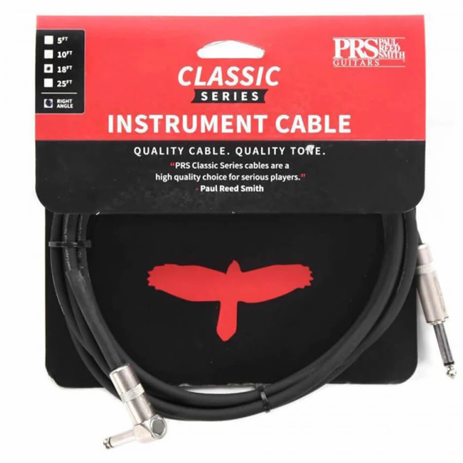 PRS Classic Straight To Right Angle Instrument Cable 10 Foot online in India at johnsmusicin at the lowest price Online price in India