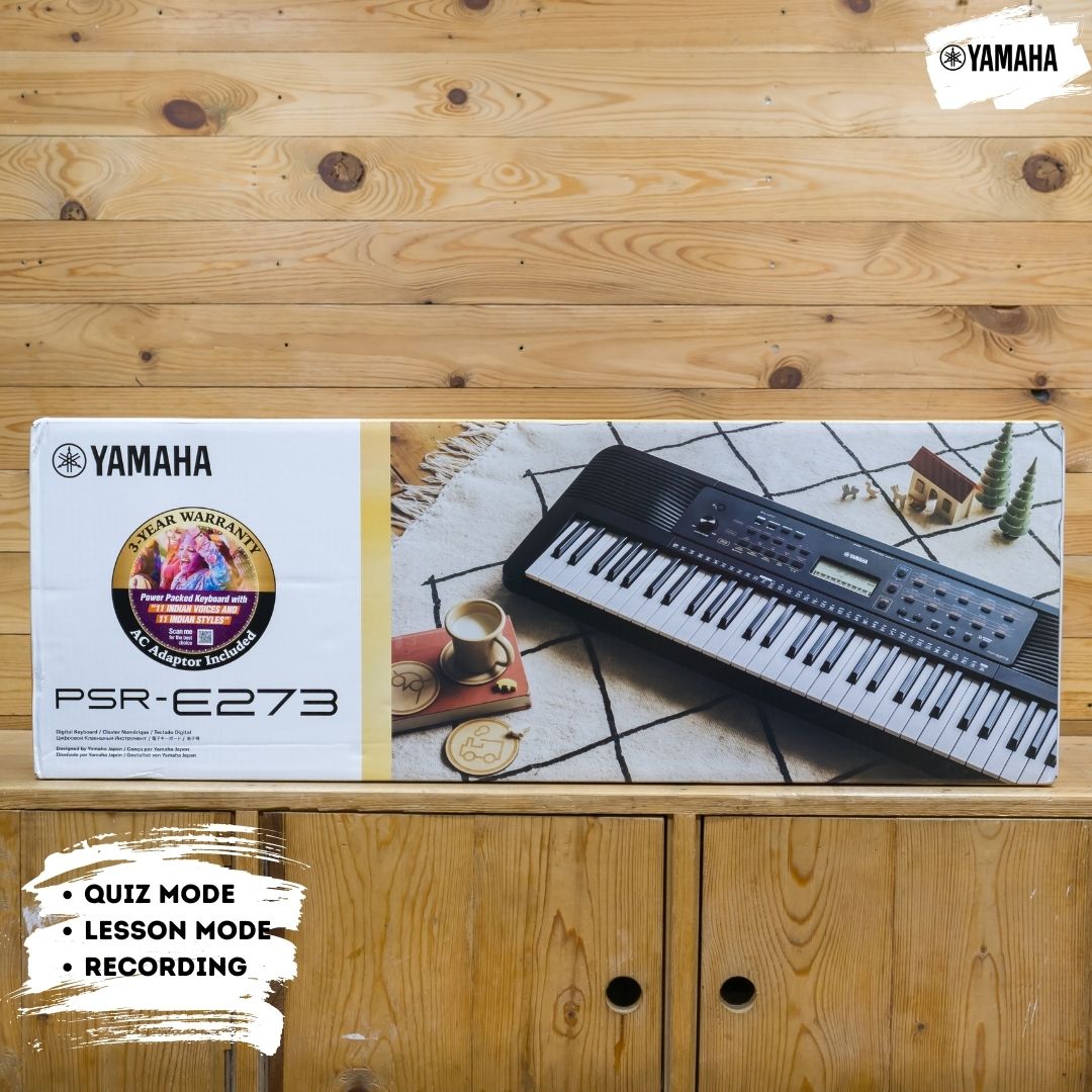 Yamaha PSR-E273 61-Key Portable Keyboard