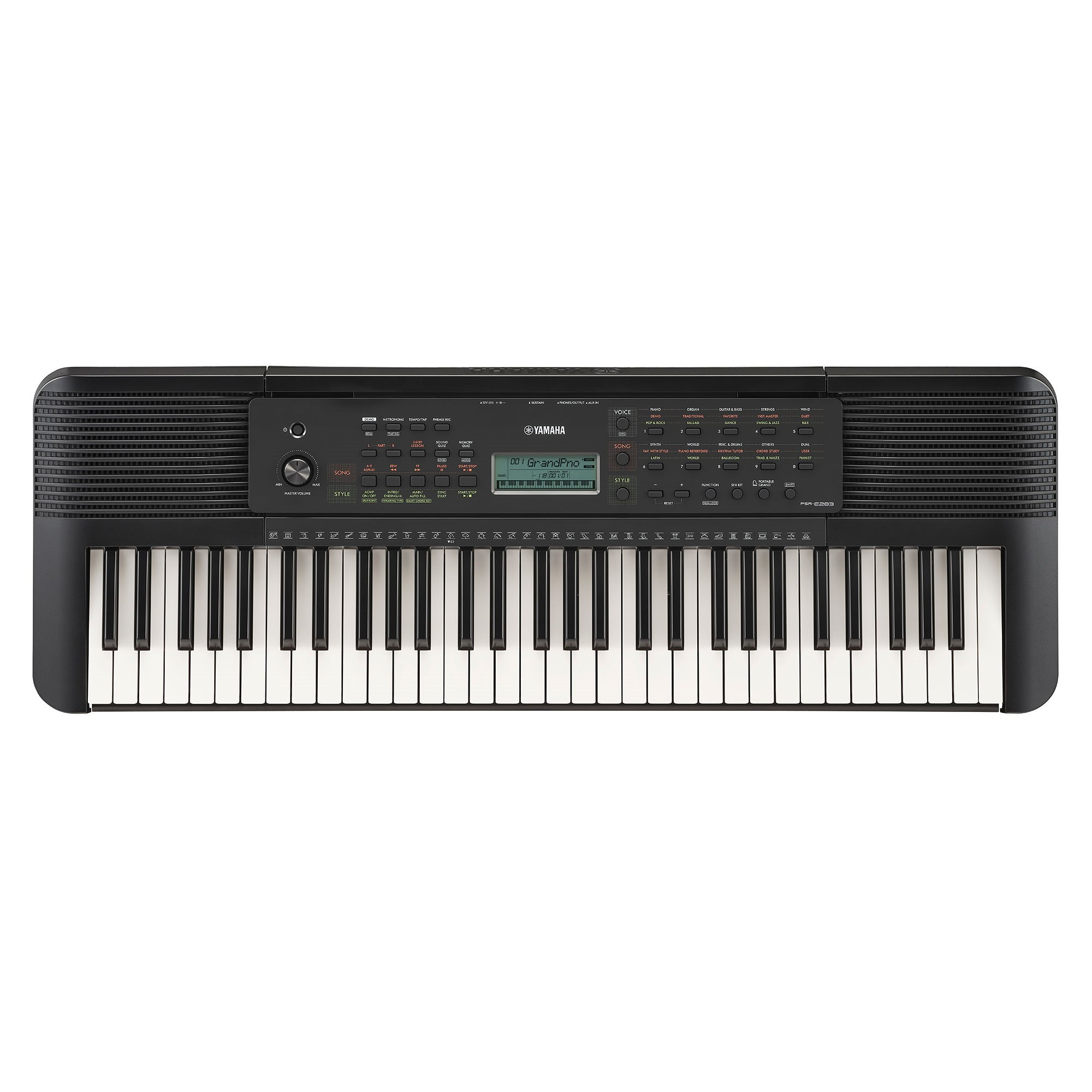 Yamaha PSR-E283 Portable Keyboard 61 Keys online in India at johnsmusicin at the lowest price Online price in India