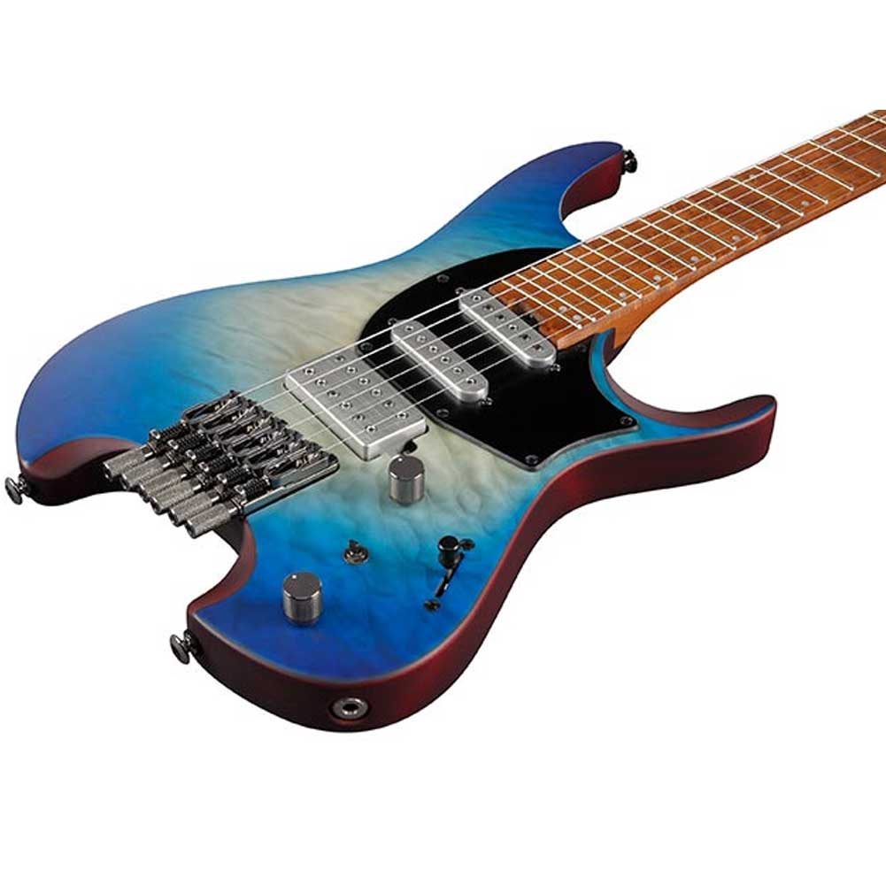 Ibanez Q Series QX54QM Standard 6 String Headless Electric Guitar online in India at johnsmusicin at the lowest price Online price in India