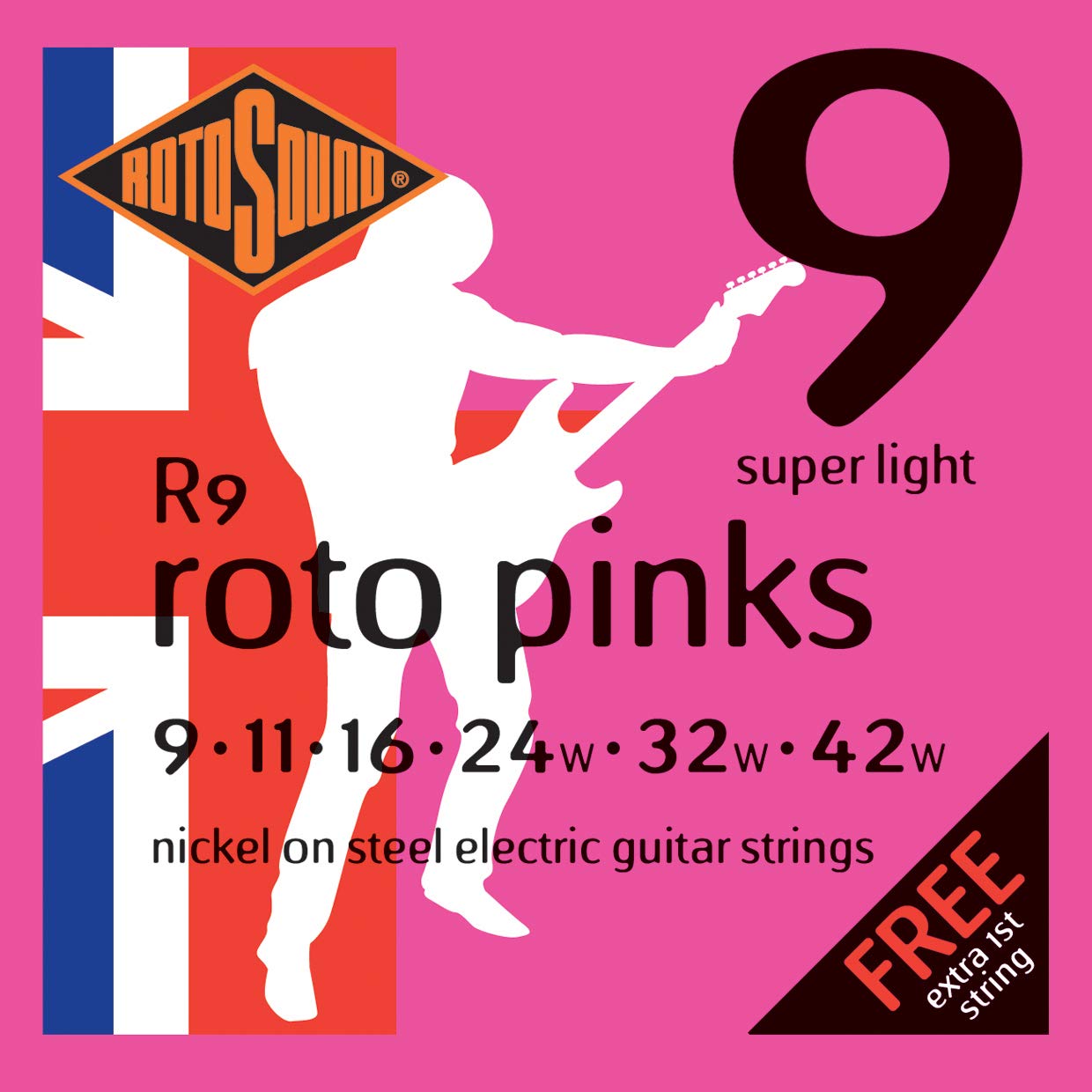 rotosound r9 electric guitar strings