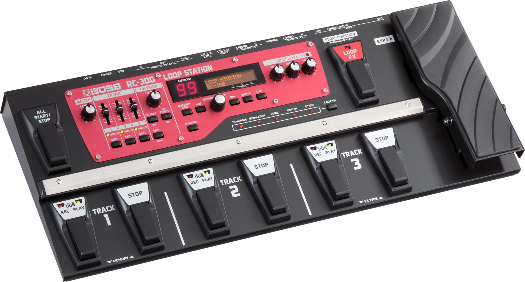 Boss RC300 loop station