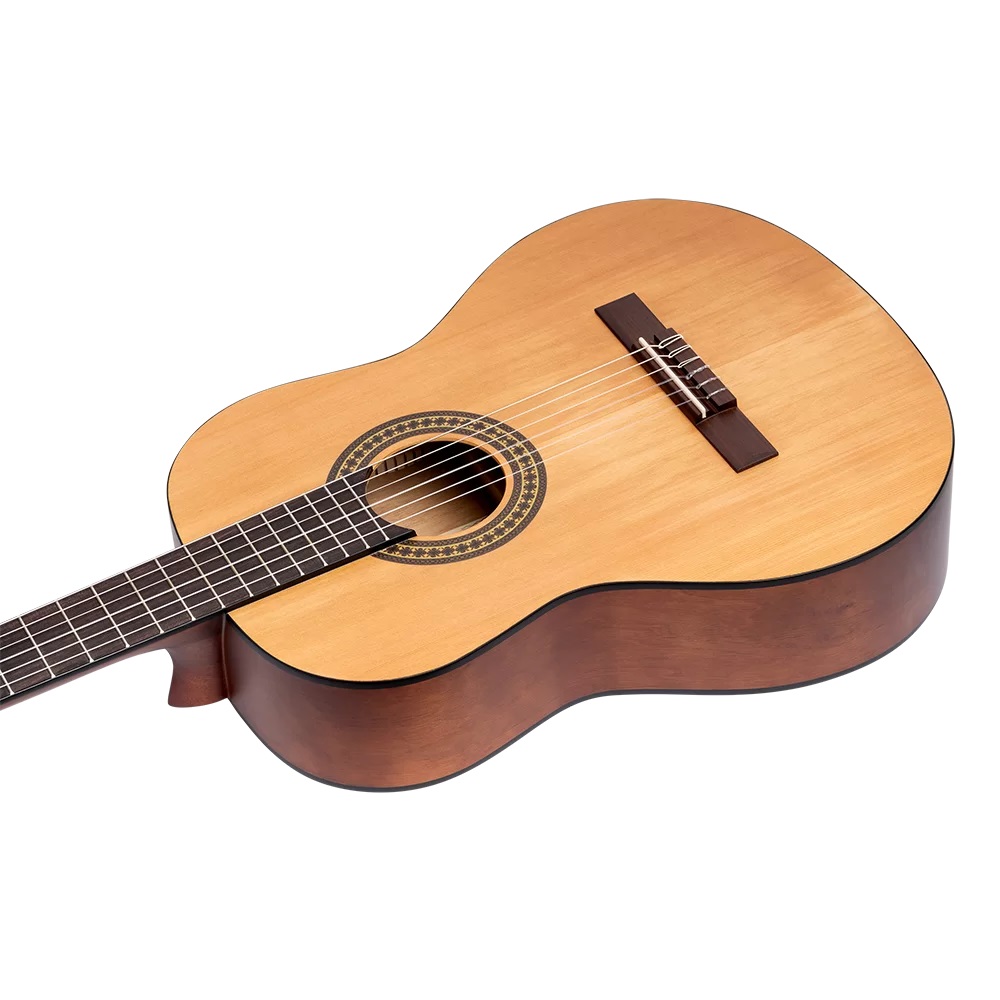 Ortega Student Series Full Size Guitar Cedar Catalpa Natural Lefty RSTC5M-L online in India at johnsmusicin at the lowest price Online price in India