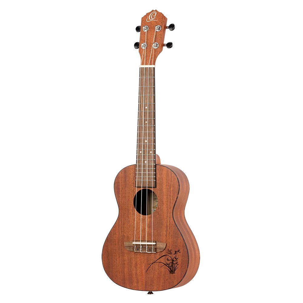 Ortega Bonfire Series Concert Size Ukulele Natural