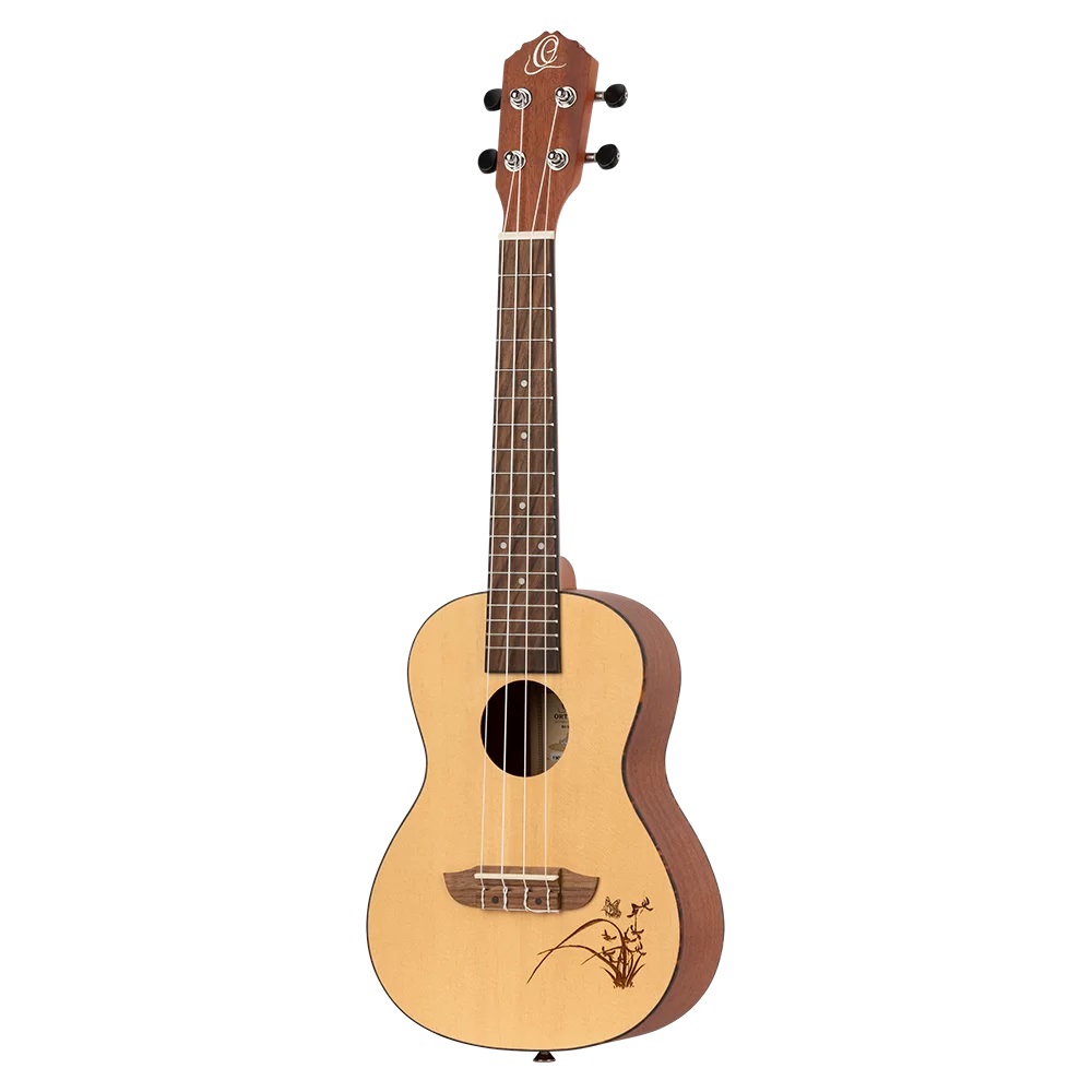 Ortega Bonfire Series Concert Size Ukulele Natural - RU5