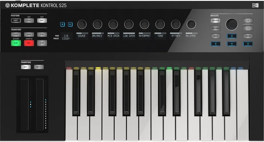 Native Instruments Komplete Kontrol S25