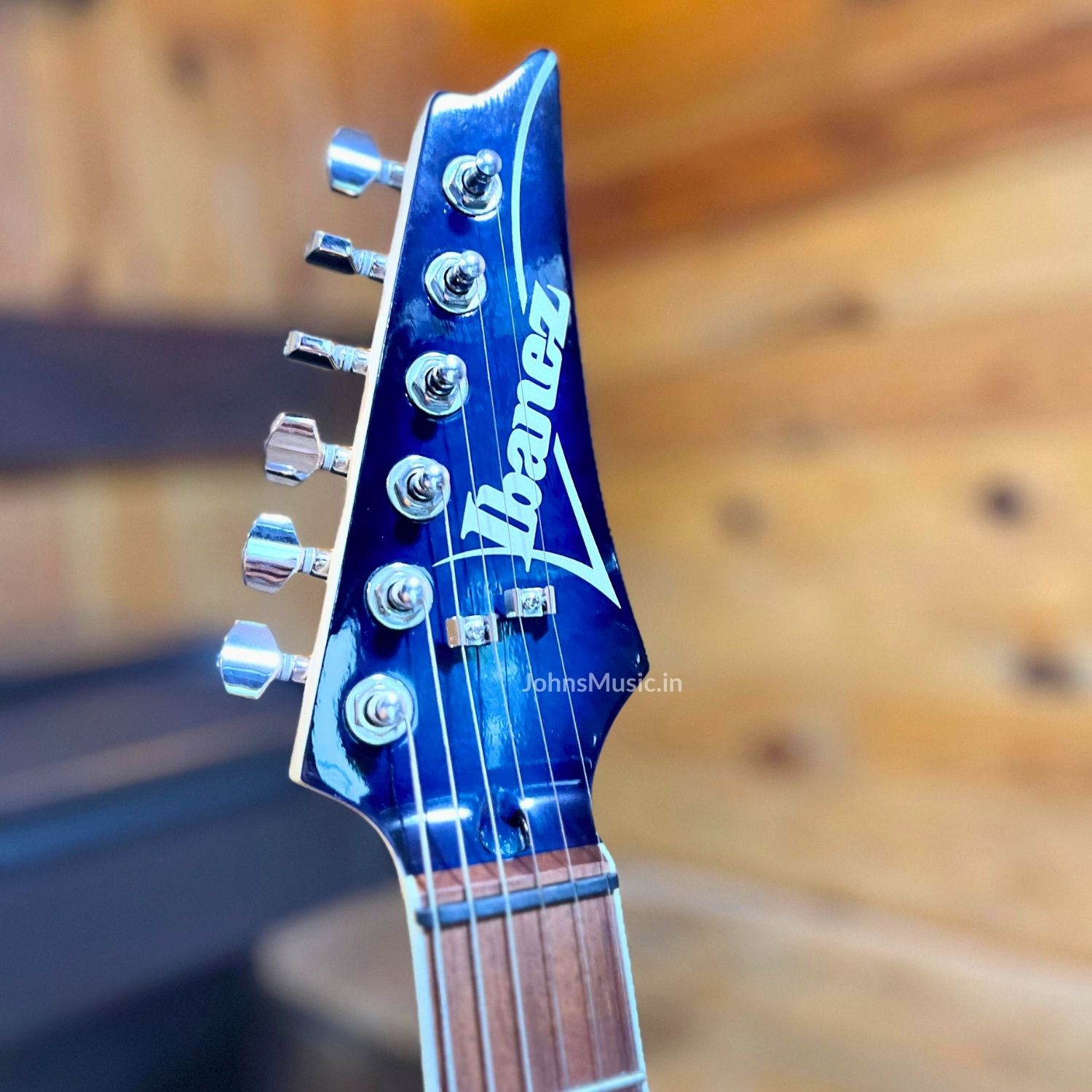 Ibanez SA360NQM Sapphire Blue Guitar online in India at johnsmusicin at the lowest price Online price in India