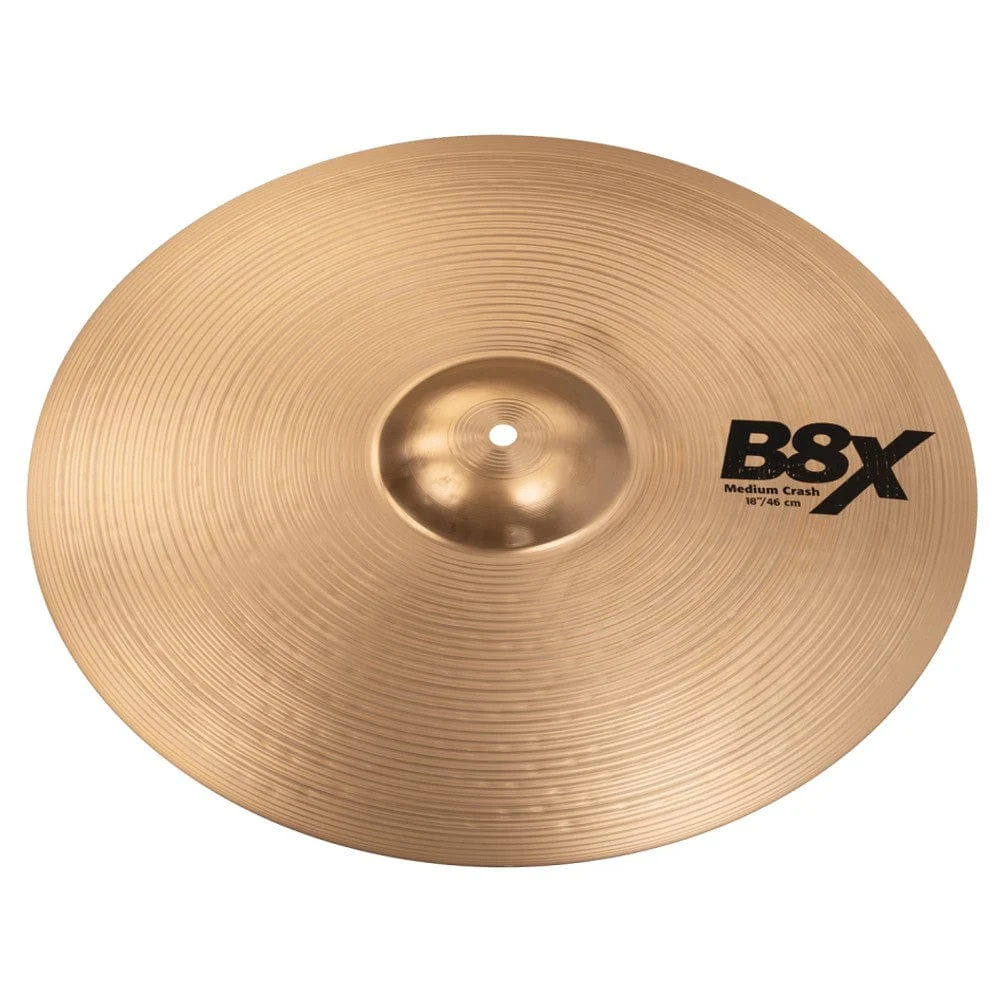 Sabian Cymbals B8X-18 Medium Crash 41808X online in India at johnsmusicin at the lowest price Online price in India