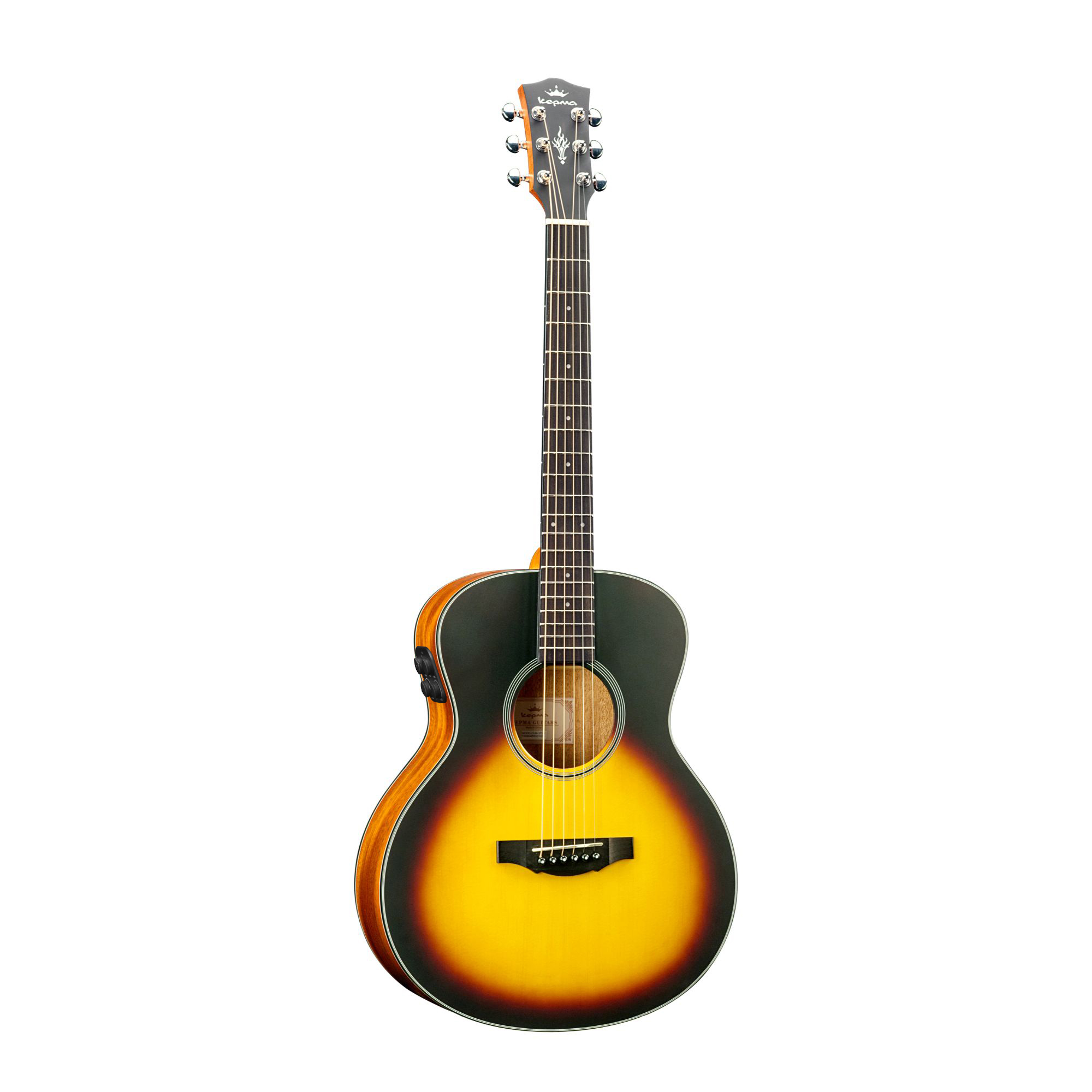 Kepma ES36-E TRANS K10 Semi - Acoustic Guitar - Sunburst Matt Online price in India
