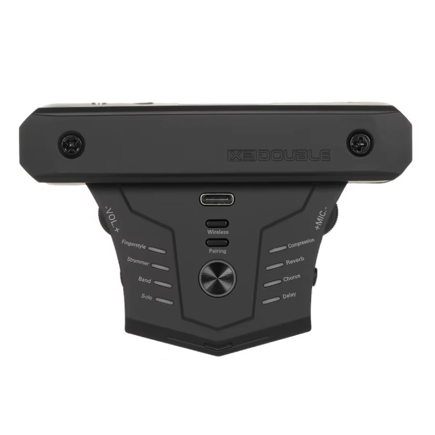 Double AcoustiFX GO PRO Transacoustic Pick up with a looper online in India at johnsmusicin at the lowest price Online price in India