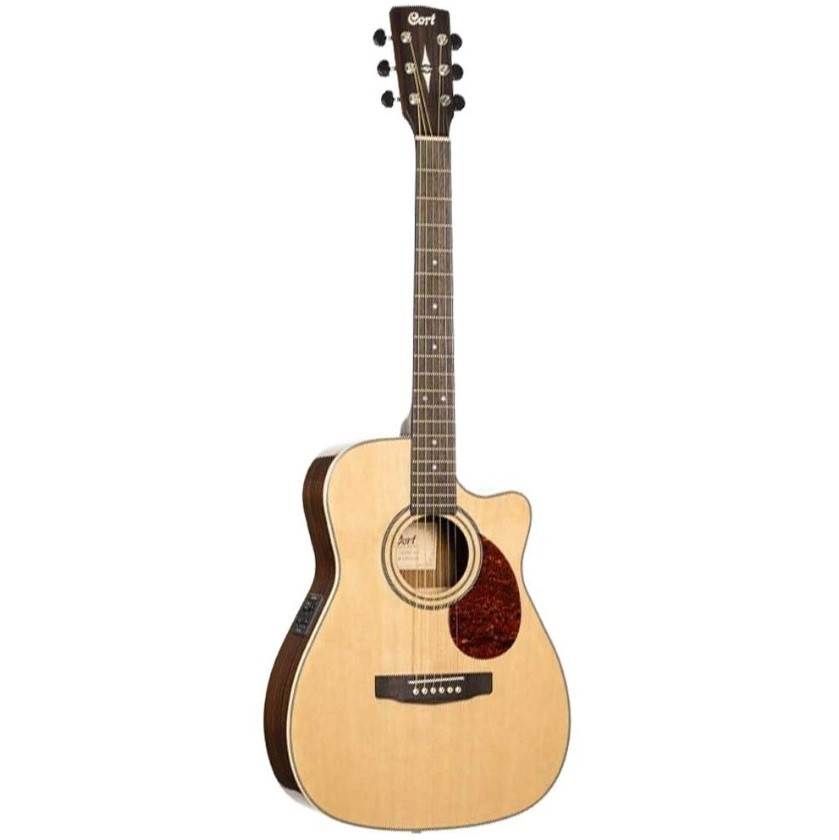 Cort L150-OC NAT OM Semi Acoustic Guitar with Fishman Pickup online in India at johnsmusicin at the lowest price Online price in India