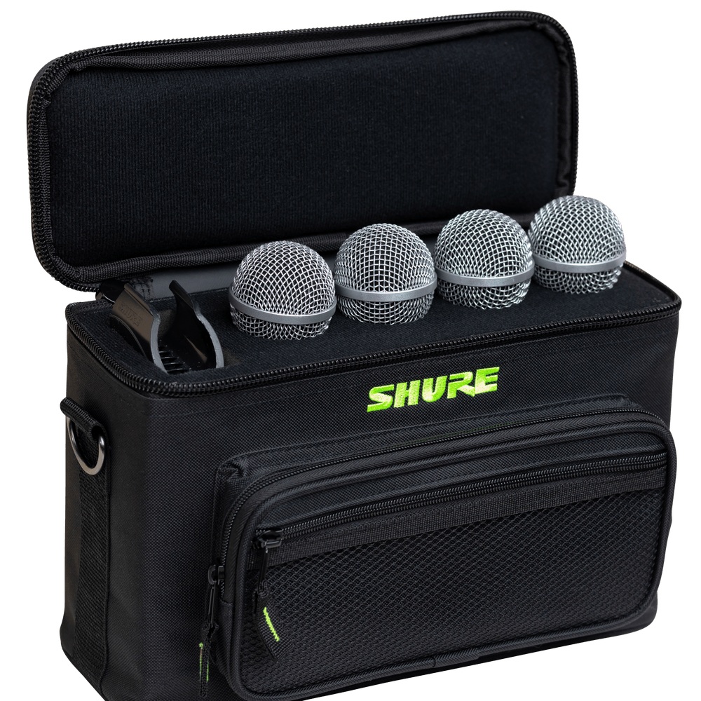 Shure Padded Microphone Bag Holds Up to 4 Mics online in India at johnsmusicin at the lowest price Online price in India