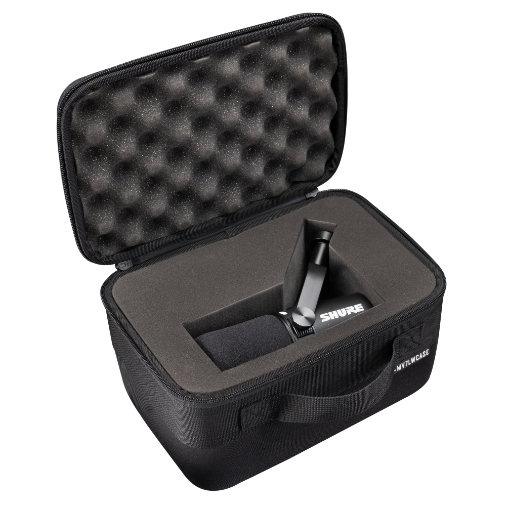 Shure Pro Lite Microphone Case for MV7 Series Mics online in India at johnsmusicin at the lowest price Online price in India