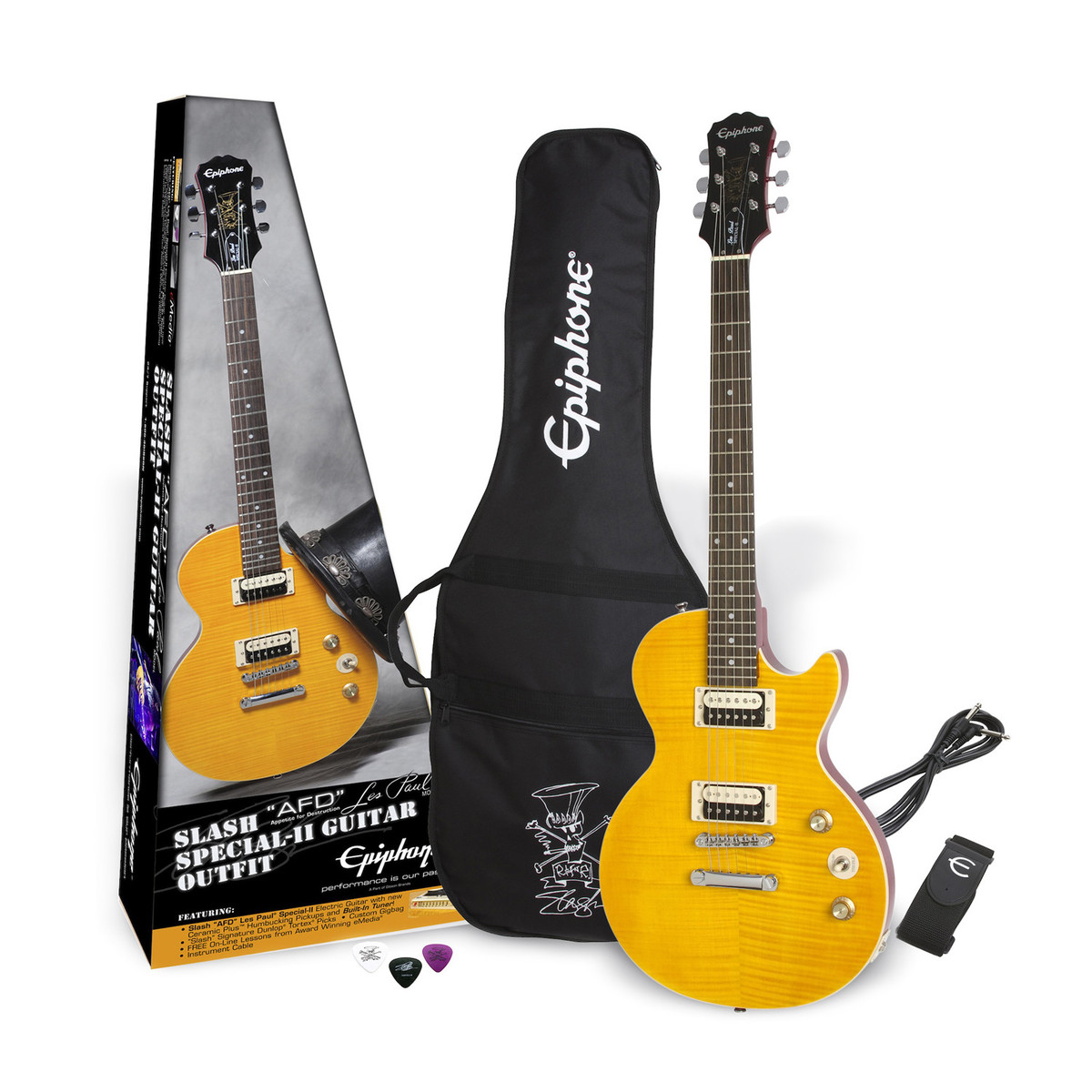 Epiphone Slash AFD Les Paul Special II Outfit