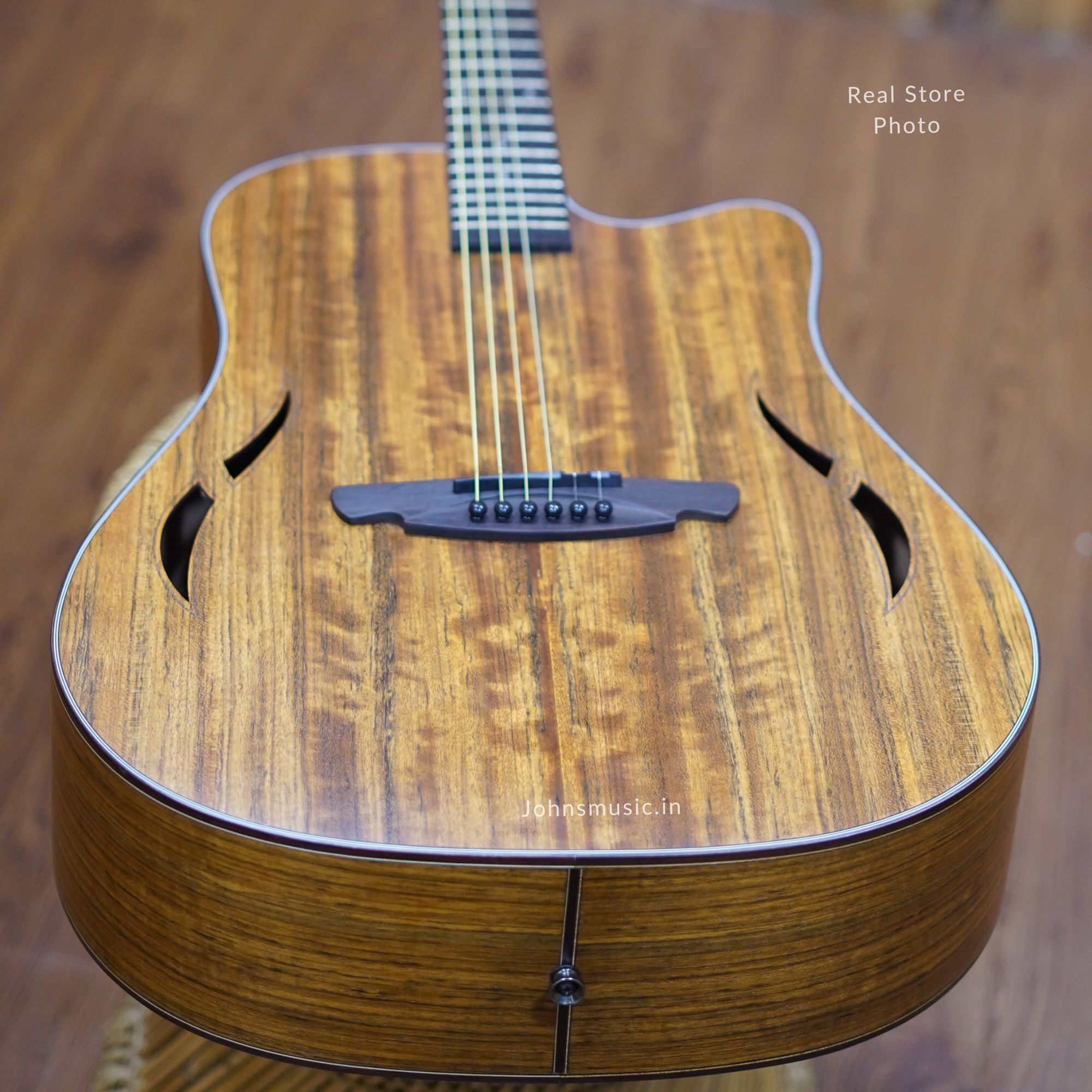 SQOE SQ-FS Acoustic guitar - Natural Matt Online Price in India