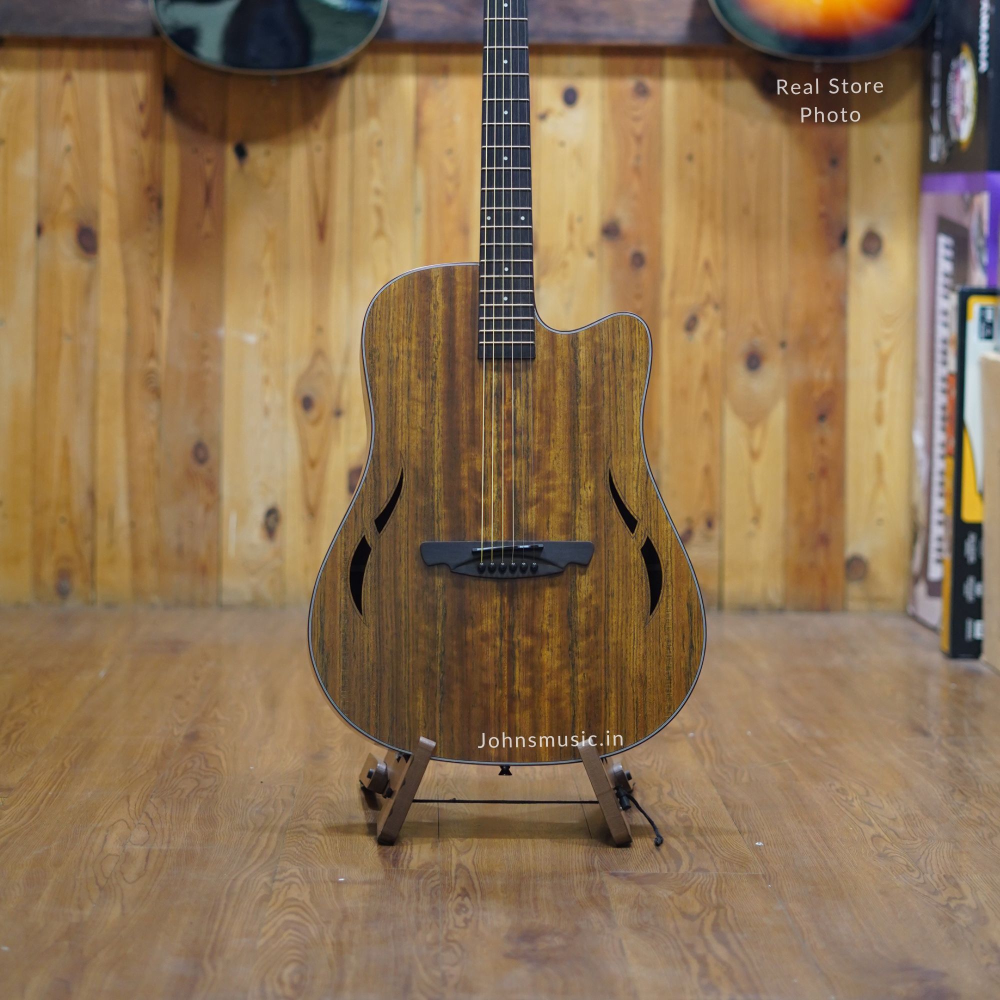 SQOE SQ-FS Acoustic guitar - Natural Matt Online Price in India