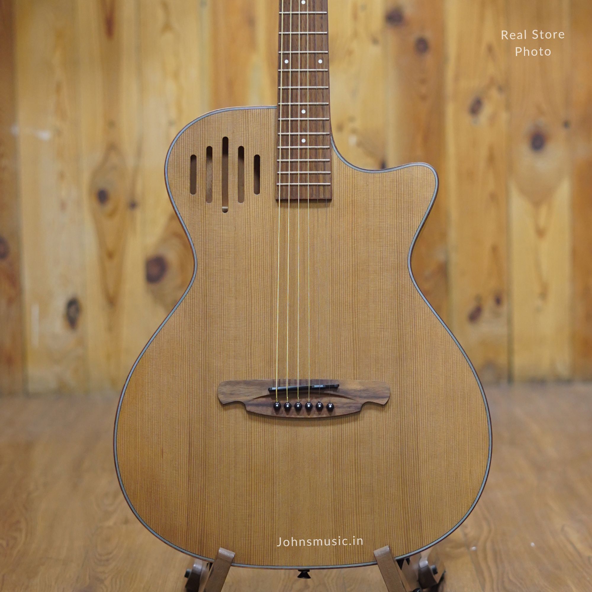 SQOE SQ-J Acoustic guitar - Natural Matt Online price in India