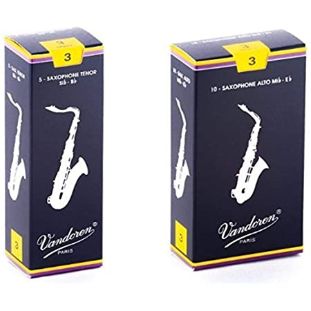 Vandoren SR223 Tenor Saxophone Traditional Reeds - Box of 5