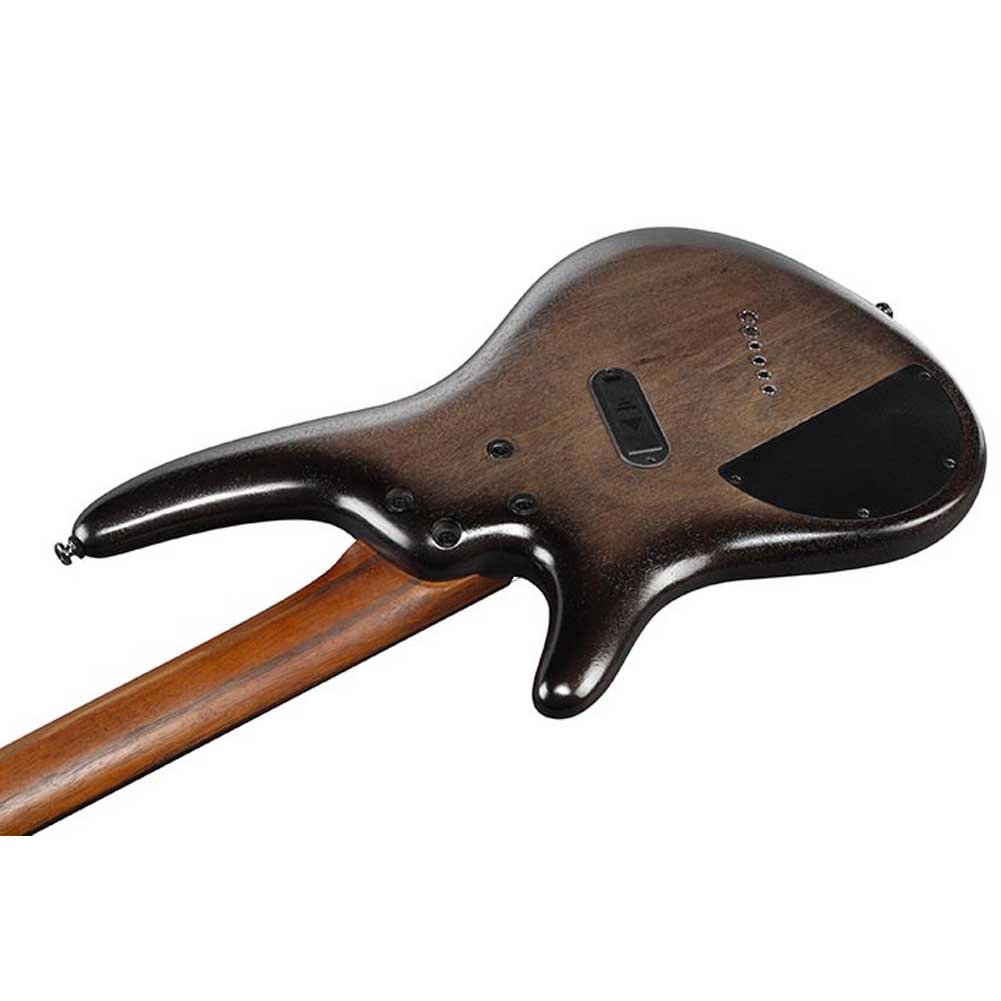 Ibanez SRC6MS SR Series 6 String Bass Guitar Black Stained Burst Low Gloss