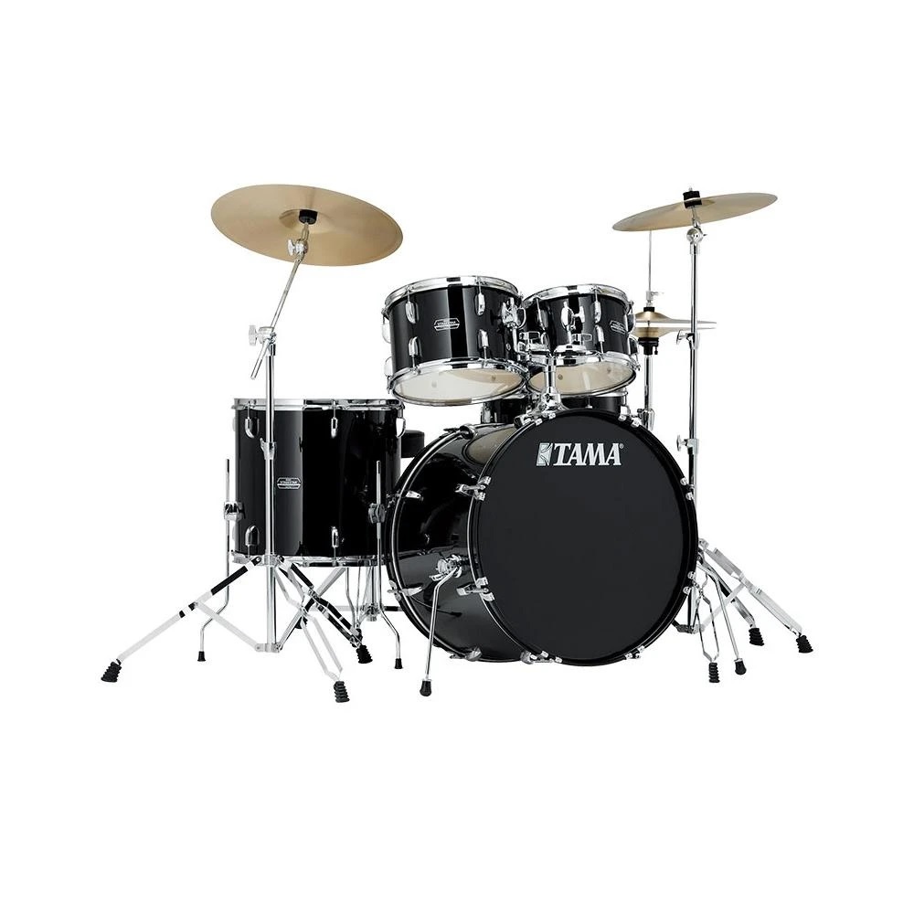 Tama Stagestar 5-Piece Acoustic Drum Kit with 22-Inch Bass Drum and FREE Pluto Alloy Cymbals