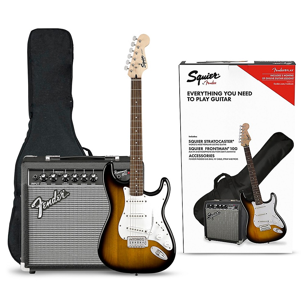 fender strat sunburst color pack