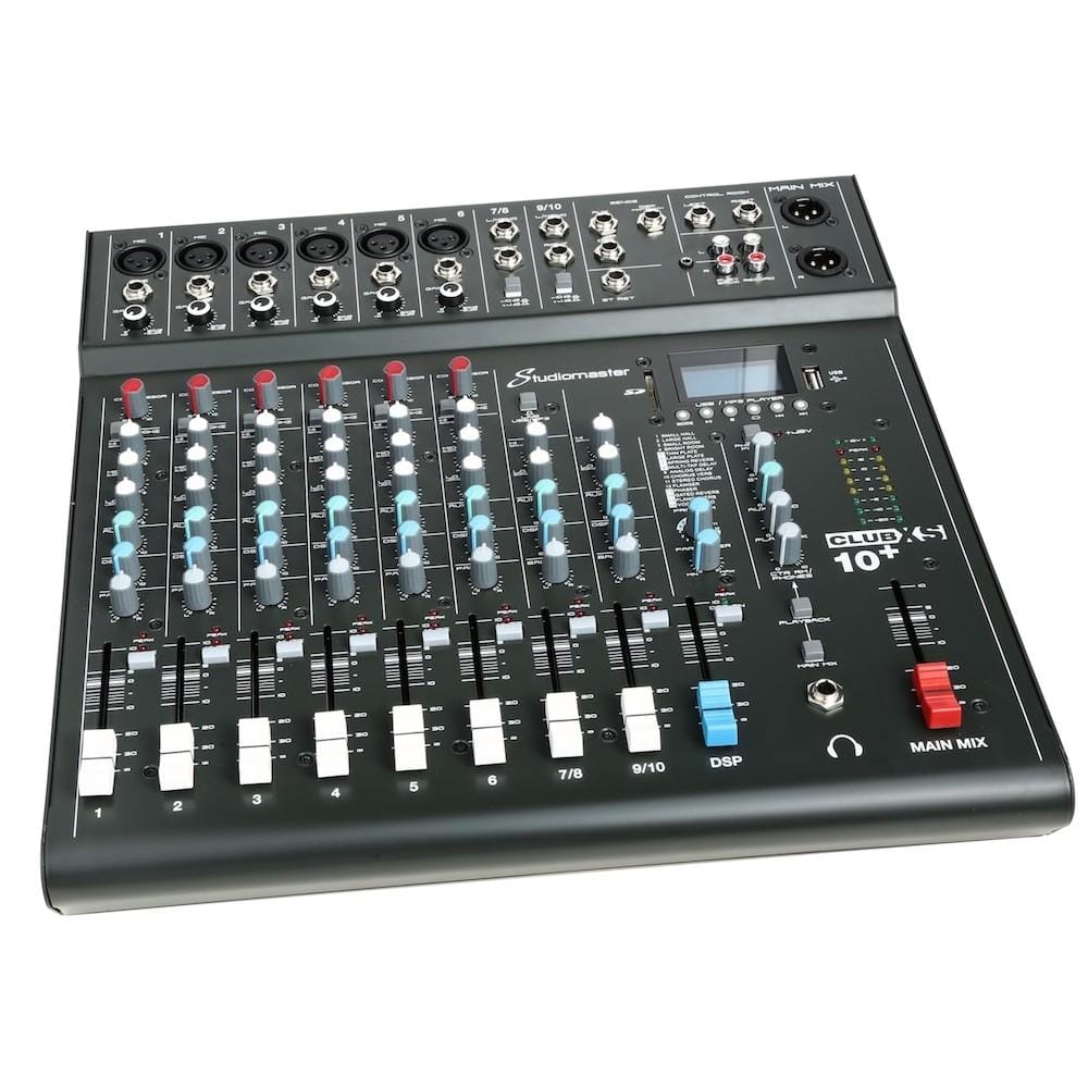 Studiomaster CLUB XS10 10 Channel Analog Mixer Online Price in India