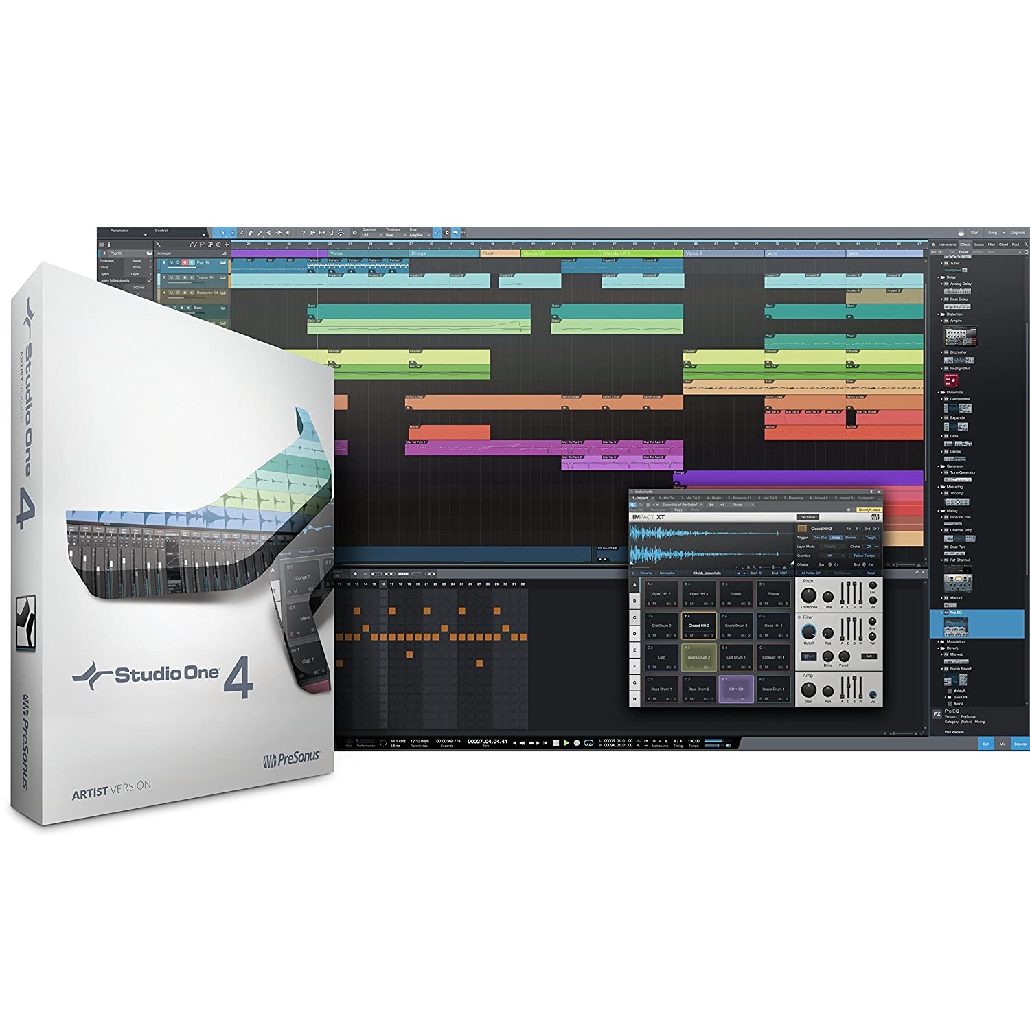 PreSonus Studio 26 - 2x4 192 kHz USB 20 Audio Interface